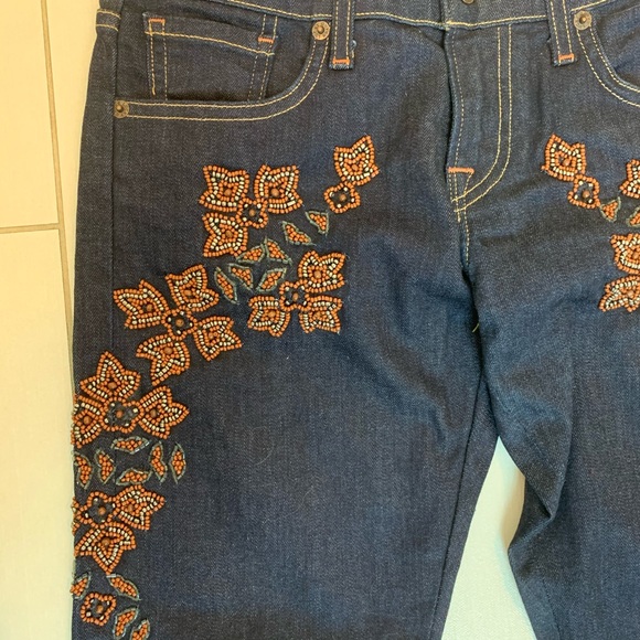 Lucky Sienna Cigarette Embellished Beaded Jeans - Picture 4 of 8